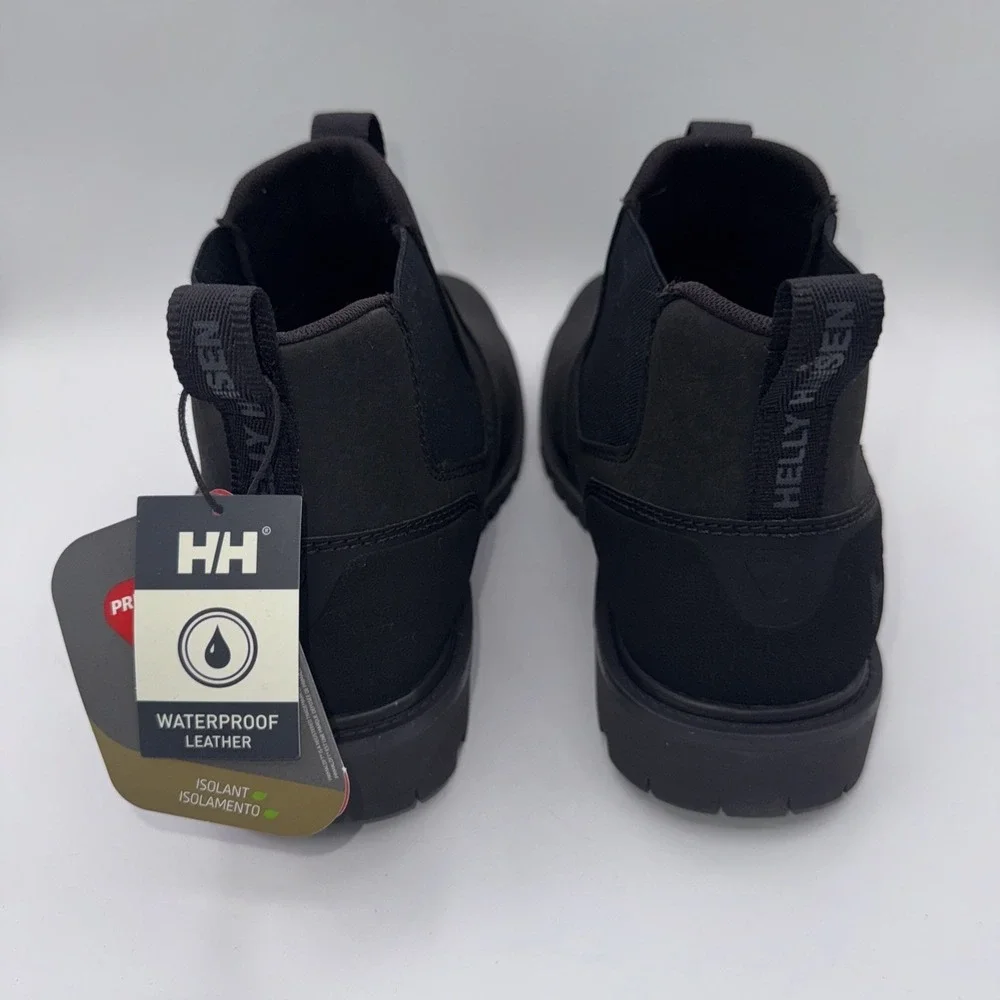 Helly Hansen‎ Keystone Primaloft Boots Men's Size 9 Black Leather